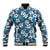 Karakarawa Bula Fiji Baseball Jacket Fijian Tapa Seamless Hibiscus - Polynesian Pride