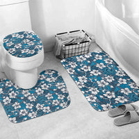 Karakarawa Bula Fiji Bathroom Set Fijian Tapa Seamless Hibiscus - Polynesian Pride