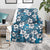 Karakarawa Bula Fiji Blanket Fijian Tapa Seamless Hibiscus - Polynesian Pride