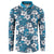 Karakarawa Bula Fiji Button Sweatshirt Fijian Tapa Seamless Hibiscus - Polynesian Pride