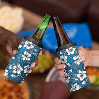Karakarawa Bula Fiji 4 in 1 Can Cooler Tumbler Fijian Tapa Seamless Hibiscus LT14 - Polynesian Pride