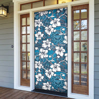 Karakarawa Bula Fiji Door Cover Fijian Tapa Seamless Hibiscus LT14 - Polynesian Pride