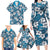 Karakarawa Bula Fiji Family Matching Long Sleeve Bodycon Dress and Hawaiian Shirt Fijian Tapa Seamless Hibiscus - Polynesian Pride