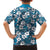 Karakarawa Bula Fiji Family Matching Off Shoulder Short Dress and Hawaiian Shirt Fijian Tapa Seamless Hibiscus - Polynesian Pride