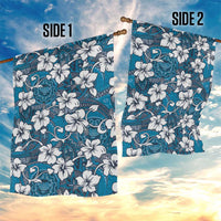Karakarawa Bula Fiji Garden Flag Fijian Tapa Seamless Hibiscus LT14 - Polynesian Pride