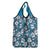 Karakarawa Bula Fiji Grocery Bag Fijian Tapa Seamless Hibiscus - Polynesian Pride
