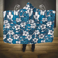 Karakarawa Bula Fiji Hooded Blanket Fijian Tapa Seamless Hibiscus LT14 - Polynesian Pride