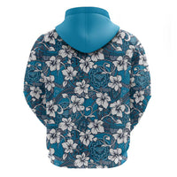 Karakarawa Bula Fiji Hoodie Fijian Tapa Seamless Hibiscus LT14 - Polynesian Pride