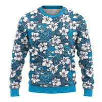 Karakarawa Bula Fiji Ugly Christmas Sweater Fijian Tapa Seamless Hibiscus LT14 - Polynesian Pride