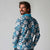 Karakarawa Bula Fiji Long Sleeve Polo Shirt Fijian Tapa Seamless Hibiscus - Polynesian Pride