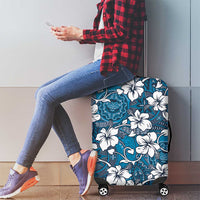 Karakarawa Bula Fiji Luggage Cover Fijian Tapa Seamless Hibiscus LT14 - Polynesian Pride