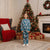 Karakarawa Bula Fiji Christmas Pajama Set Fijian Tapa Seamless Hibiscus - Polynesian Pride