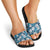 Karakarawa Bula Fiji Slide Sandals Fijian Tapa Seamless Hibiscus - Polynesian Pride
