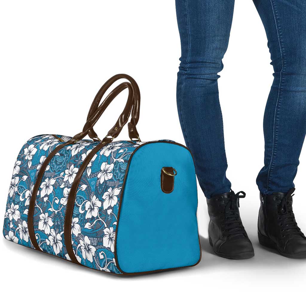 Karakarawa Bula Fiji Travel Bag Fijian Tapa Seamless Hibiscus LT14 - Polynesian Pride