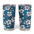 Karakarawa Bula Fiji Tumbler Cup Fijian Tapa Seamless Hibiscus - Polynesian Pride