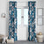 Karakarawa Bula Fiji Window Curtain Fijian Tapa Seamless Hibiscus - Polynesian Pride