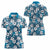 Karakarawa Bula Fiji Women Polo Shirt Fijian Tapa Seamless Hibiscus - Polynesian Pride