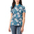 Karakarawa Bula Fiji Women Polo Shirt Fijian Tapa Seamless Hibiscus - Polynesian Pride