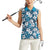 Karakarawa Bula Fiji Women Sleeveless Polo Shirt Fijian Tapa Seamless Hibiscus - Polynesian Pride