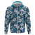 Karakarawa Bula Fiji Zip Hoodie Fijian Tapa Seamless Hibiscus - Polynesian Pride