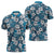 Karakarawa Bula Fiji Zipper Polo Shirt Fijian Tapa Seamless Hibiscus - Polynesian Pride