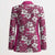 Piqi Bula Fiji Blazer Fijian Tapa Seamless Hibiscus - Polynesian Pride