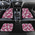 Piqi Bula Fiji Car Mats Fijian Tapa Seamless Hibiscus - Polynesian Pride