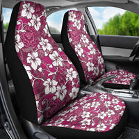 Piqi Bula Fiji Car Seat Cover Fijian Tapa Seamless Hibiscus LT14 - Polynesian Pride