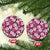 Piqi Bula Fiji Ceramic Ornament Fijian Tapa Seamless Hibiscus - Polynesian Pride