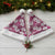 Piqi Bula Fiji Christmas Santa Hat Fijian Tapa Seamless Hibiscus - Polynesian Pride