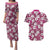 Piqi Bula Fiji Couples Matching Puletasi and Hawaiian Shirt Fijian Tapa Seamless Hibiscus - Polynesian Pride
