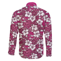 Piqi Bula Fiji Family Matching Mermaid Dress and Hawaiian Shirt Fijian Tapa Seamless Hibiscus LT14 - Polynesian Pride