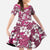 Piqi Bula Fiji Family Matching Off The Shoulder Long Sleeve Dress and Hawaiian Shirt Fijian Tapa Seamless Hibiscus - Polynesian Pride