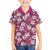 Piqi Bula Fiji Family Matching Off The Shoulder Long Sleeve Dress and Hawaiian Shirt Fijian Tapa Seamless Hibiscus - Polynesian Pride
