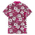 Piqi Bula Fiji Family Matching Off Shoulder Short Dress and Hawaiian Shirt Fijian Tapa Seamless Hibiscus - Polynesian Pride