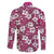 Piqi Bula Fiji Family Matching Off Shoulder Short Dress and Hawaiian Shirt Fijian Tapa Seamless Hibiscus - Polynesian Pride