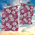 Piqi Bula Fiji Garden Flag Fijian Tapa Seamless Hibiscus - Polynesian Pride