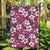 Piqi Bula Fiji Garden Flag Fijian Tapa Seamless Hibiscus - Polynesian Pride