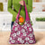 Piqi Bula Fiji Grocery Bag Fijian Tapa Seamless Hibiscus - Polynesian Pride