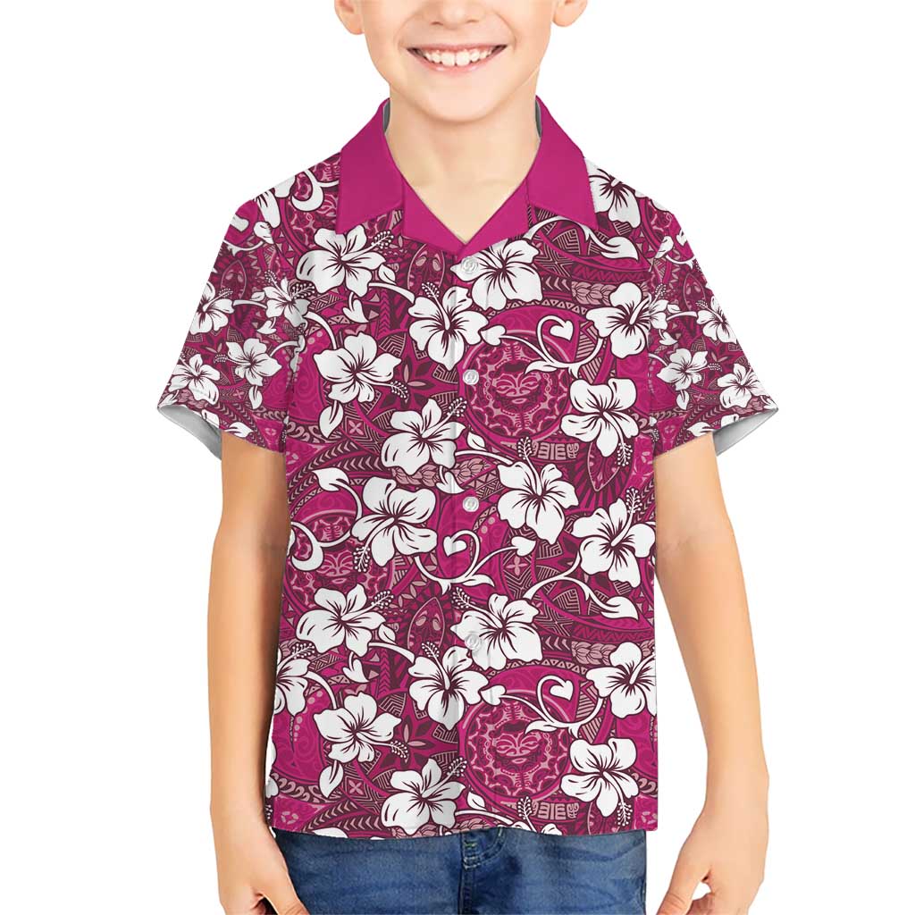 Piqi Bula Fiji Hawaiian Shirt Fijian Tapa Seamless Hibiscus - Polynesian Pride