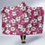 Piqi Bula Fiji Hooded Blanket Fijian Tapa Seamless Hibiscus - Polynesian Pride