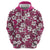 Piqi Bula Fiji Hoodie Fijian Tapa Seamless Hibiscus - Polynesian Pride