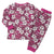 Piqi Bula Fiji Christmas Pajama Set Fijian Tapa Seamless Hibiscus - Polynesian Pride