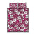Piqi Bula Fiji Quilt Bed Set Fijian Tapa Seamless Hibiscus - Polynesian Pride