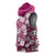 Piqi Bula Fiji Sleeveless Hoodie Fijian Tapa Seamless Hibiscus - Polynesian Pride