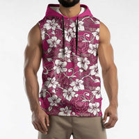 Piqi Bula Fiji Sleeveless Hoodie Fijian Tapa Seamless Hibiscus LT14 - Polynesian Pride