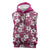 Piqi Bula Fiji Sleeveless Zip Hoodie Fijian Tapa Seamless Hibiscus - Polynesian Pride