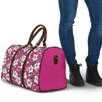 Piqi Bula Fiji Travel Bag Fijian Tapa Seamless Hibiscus - Polynesian Pride