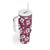 Piqi Bula Fiji Tumbler With Handle Fijian Tapa Seamless Hibiscus - Polynesian Pride