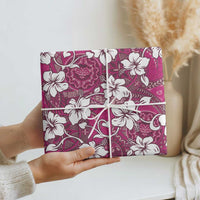Piqi Bula Fiji Wrapping Paper Fijian Tapa Seamless Hibiscus LT14 - Polynesian Pride